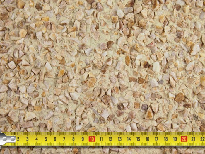 Buff Quartz 38mm Pebbledashing Stones